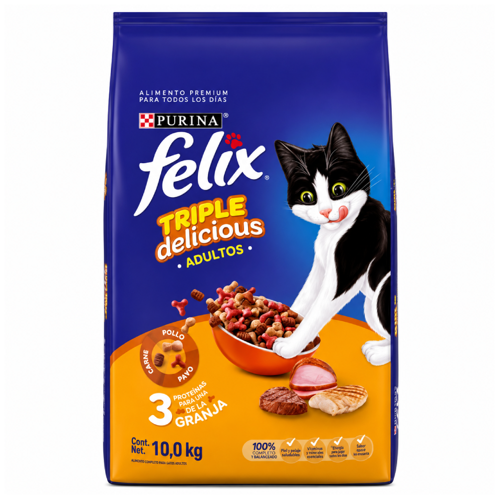 Felix Croquetas Para Gato 10 Kg