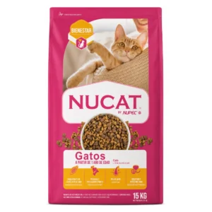 Alimento Seco Para Gato Nucat 15 Kg
